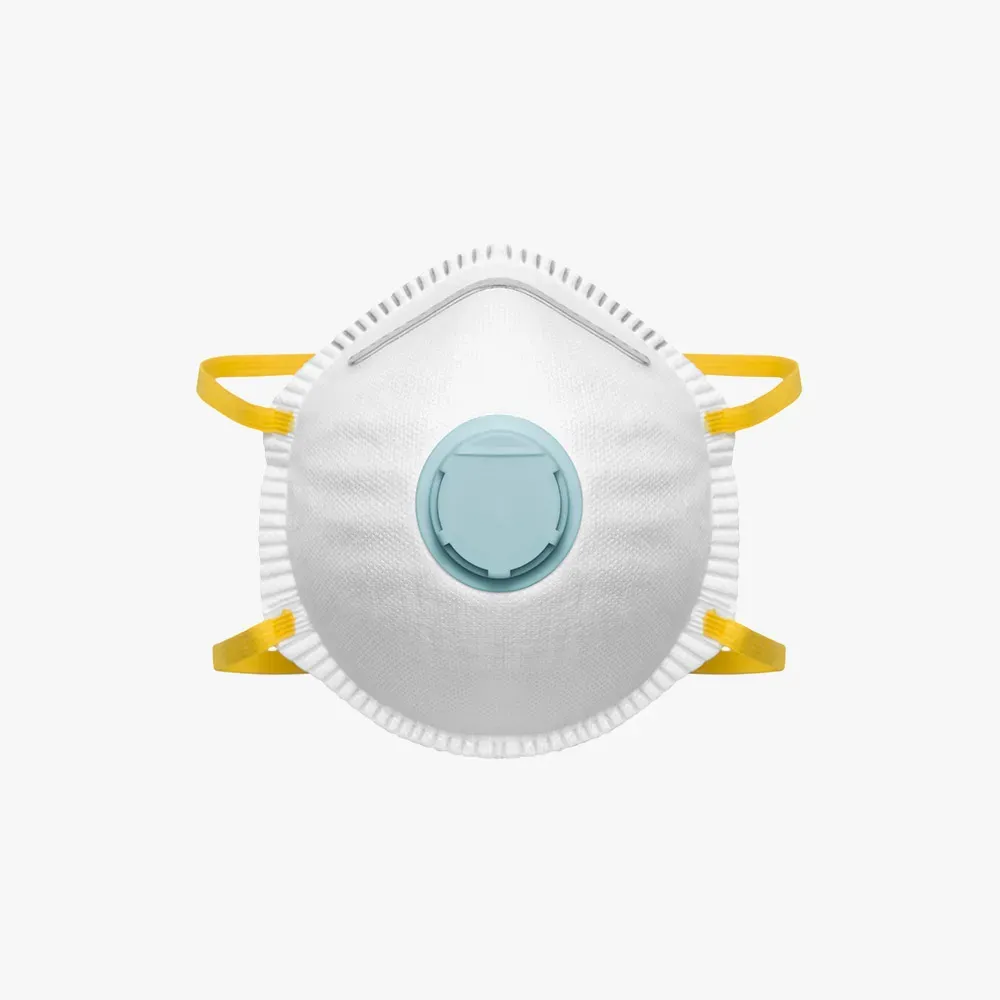 N95 respirator mask with protector
